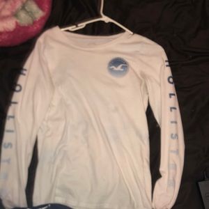 Hollister white shirt